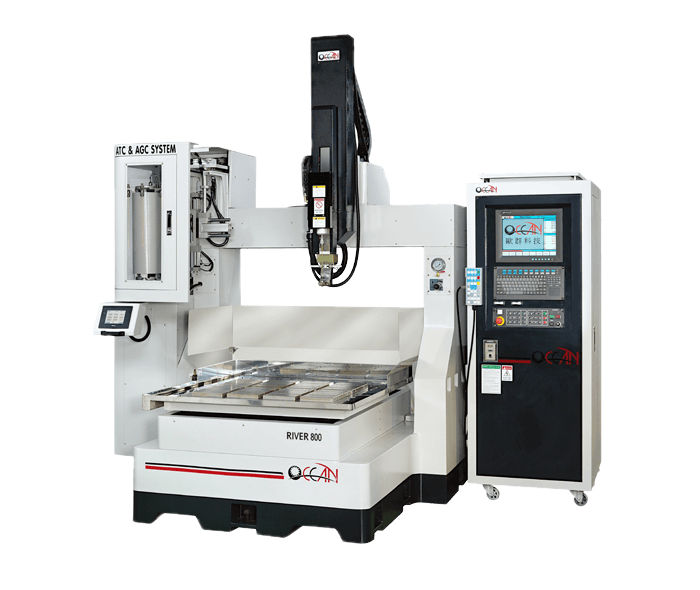 River 800 CNC Hole Drill EDM