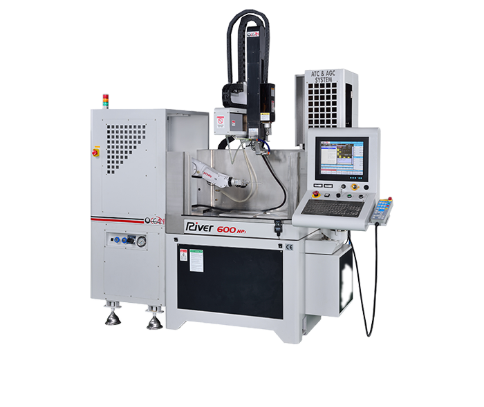 River 600 CNC 細孔放電加工機
